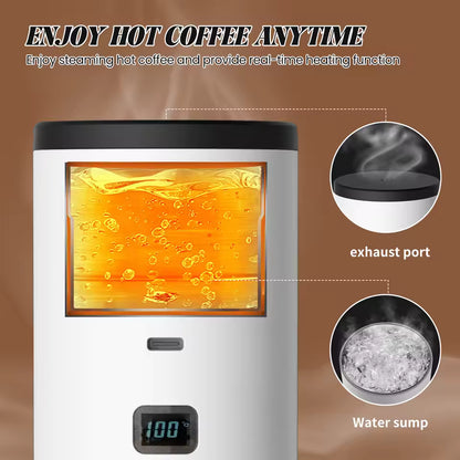 3-in-1 tragbare Kaffeemaschine mit Schnellheizfunktion